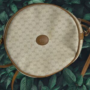 Gucci Vintage Round Crossbody Bag